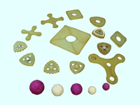 清理塊、推料塊、橡皮球